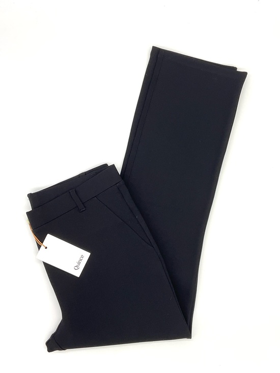 Quince Pants - NWT Quince Black Ultra-Stretch Ponte Pants, Medium